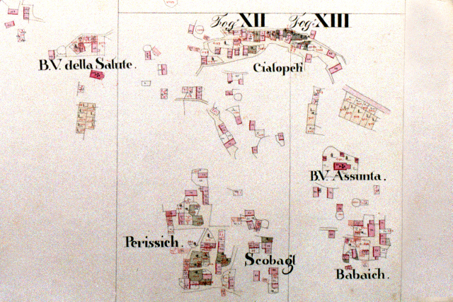 Mletačke mape Blata iz 18. stoljeća